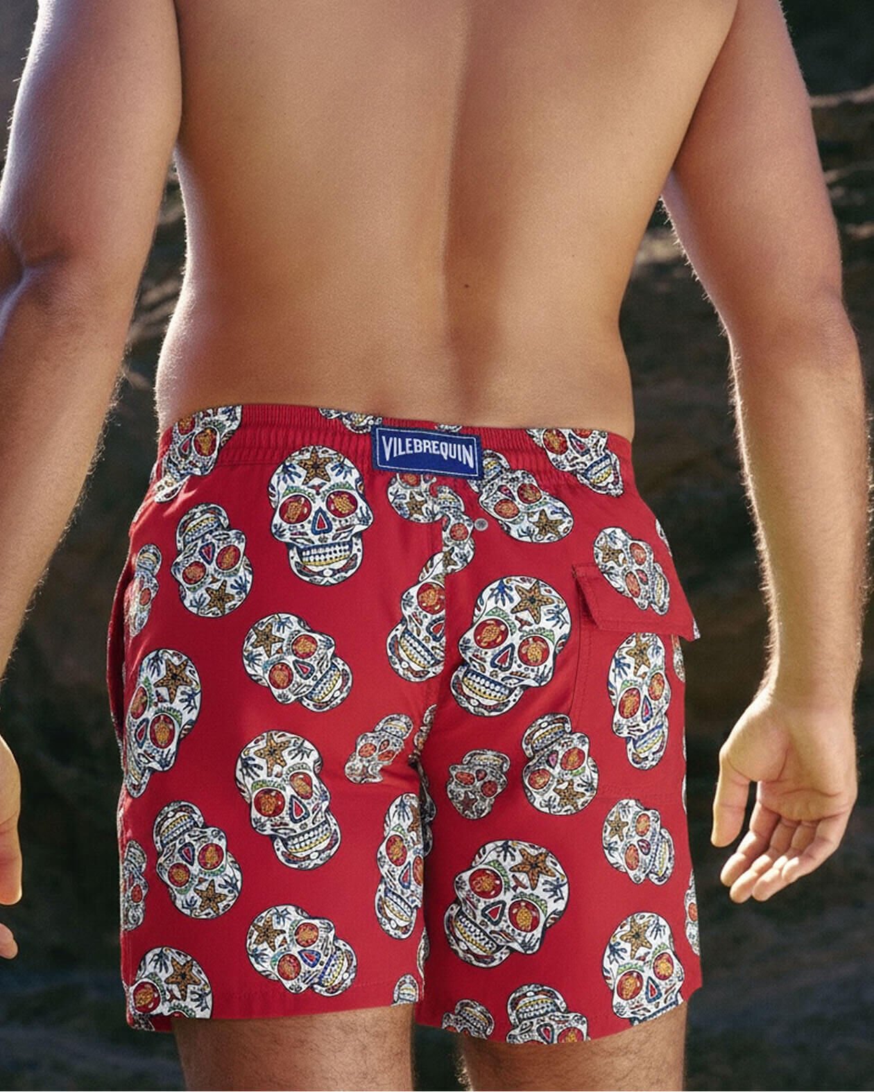 man swimwear with Mexico print
